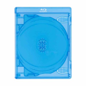 COMCOM BDケース(ケース)6枚収納 Blurayロゴ付 【5個セット】 クリアブルー