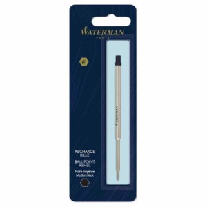 WATERMAN ウォーターマン ボールペン 油性 替芯 M ブラック S0944480 品