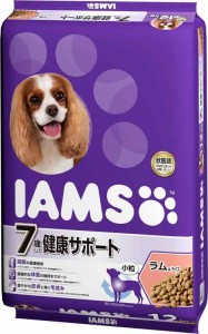 アイムス (IAMS) ドッグフード 7歳以上用 健康サポート 小粒 ラム&ライス (12kg)