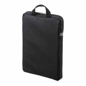 サンワサプライ 多機能ケース 11.6型ワイド対応(Chromebook/iPad/タブレット収納) ブラック BAG-SCL4WAYBK