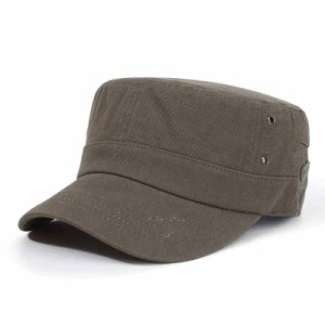 [Geyanuo] キャップ メンズ 帽子 ワークキャップ 100%コットン カジュアル アウトドア 釣り ゴルフ 登山 (ブラウン)