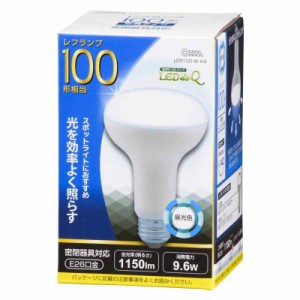 OHM LED電球 レフランプ形 E26 100形相当 10W 昼光色 LDR10D-W A9 06-0792