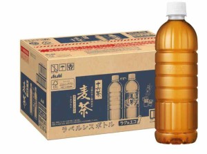 アサヒ飲料 十六茶麦茶 ラベルレスボトル 660ml×24本 [お茶] [ノンカフェイン]