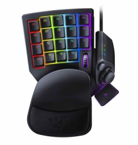 Razer Tartarus Pro 左手キーパッド 20個のアナログ動作スイッチ ホイール付 8方向サムパッド 32キーすべてをカスタマイズ可能 【日本品