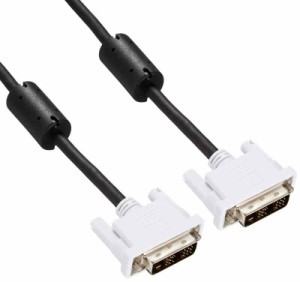 エレコム ディスプレイケーブル DVI-D24pin シングルリンク デジタル 2m ブラック CAC-DVSL20BK