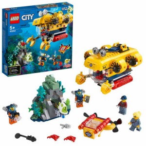 レゴ(LEGO) シティ 海の探検隊 深海底・水中探査潜水艦 ダイビングアドベンチャー 男の子 5才以上向けおもちゃ 60264