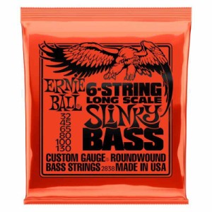 【品】 ERNIE BALL ベース弦 SLINKY BASS スリンキー・ベース (ロング(32-130), 6弦)