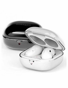 【araree】 Galaxy Buds Live 対応 ケース クリア 薄型 透明 ハード カバー ポリカーボネイト スリム ハードケース ストラップホール 付