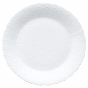 NARUMI(ナルミ) シルキーホワイト プレート (17cm 皿)