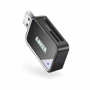 Anker 2-in-1 USB 3.0 ポータブルカードリーダー【microSDXC / microSDHC / microSD / MMC / RS-MMC / UHS-Iカード用】