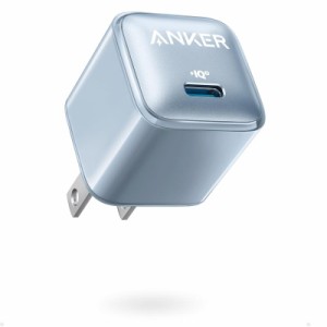 Anker Nano Charger (20W) USB-C 急速充電器【PSE技術基準適合/PowerIQ 3.0 (Gen2)搭載】iPhone Android その他各種機器対応 (グレイッシ