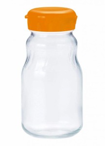 東洋佐々木ガラス フルーツシロップビン 漬け上手 フルーツシロップびん 930ml オレンジ 保存瓶 保存容器 日本製 しおり付き I-77827-OR-