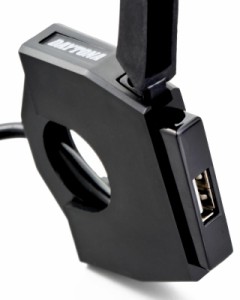 デイトナ バイク専用電源スレンダー USB (USB 1ポート)