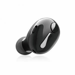 エレコム 極小Bluetoothハンズフリーヘッドセット 通話・音楽用 多機能3ボタン+1スイッチ設計 LBT-HSC30PCBK ブラック