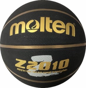 モルテン(molten) バスケットボール Z2010 7号球 中学生以上男子 ブラック×ゴールド ゴム B7Z2010-KZ