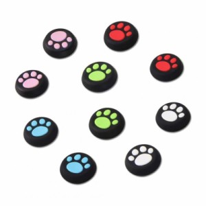 Doyeemei かわいい猫の爪ロッカーキャップ、[PS3 / PS4 / PS5 / Xbox 360 / Xbox One 対応], 親指グリップキャップ, ジョイスティック カ