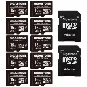 MicroSD 1-10 (Full HD Video 16GB 10個セット)