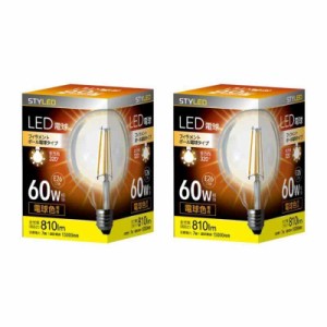 LED電球 クリア電球 E26 (ボール形60W)