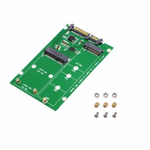 SinLoon 2-in-1NGFF M.2& MSATA to SATA III 3 PCB ボードアダプタコンバータコンポーネント(青SATA3.0/M)