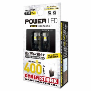 CYBERSTORK サイバーストーク POWER LED T10 PW10 400ml 6700K LED電球