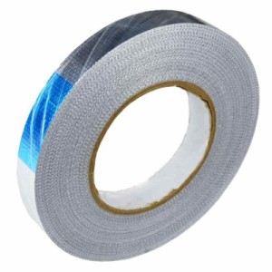 【ヘルスリフェ】 アルミガラスクロステープ 50ｍ アルミテープ 金属テープ 粘着テープ 厚さ 0.15ｍｍ 強粘着 強力 多用途 耐水 耐熱 耐