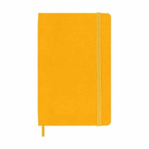 モレスキン ノート クラシック ファブリックコレクション ハードカバー 横罫 ポケットサイズ オレンジイエロー MM710M2SILK