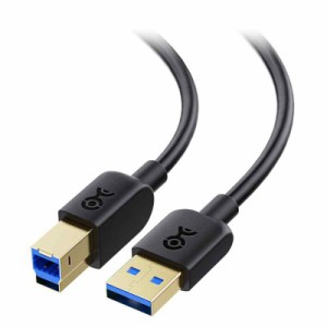 Cable Matters USB 3.0 ケーブル 3m USB 3.0 A B ケーブル ブラック USB タイプA オス タイプB オス