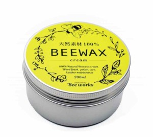 天然素材100% 蜜蝋ワックス BEEWAX 200ml