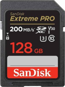 Extreme PRO SD UHS-I メモリーカード (128GB, メモリーカードのみ)