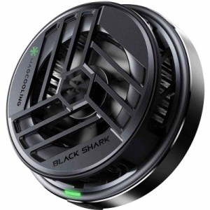 スマホ冷却ファン ペルチェ素子 Black Shark Magnetic Cooler 磁気式 スマホ散熱器 1秒急速冷却 静音 軽量 iPhone/iPad 多機種対応 ゲー