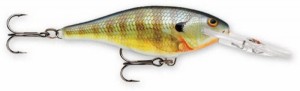 Rapala(ラパラ) クランクベイト シャッドラップ SR ルアー (ブルーギル BG, One Size)