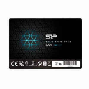 シリコンパワー SSD NAND採用 SATA3 (2TB, データ復旧無し)