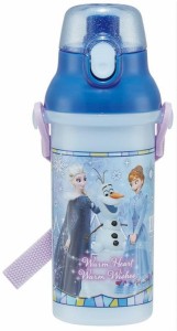 スケーター  プリンセス 水筒 子供用 プラスチック水筒 23 (アナと雪の女王, 不透明)