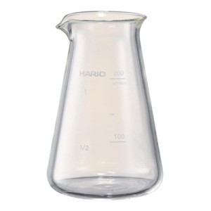 HARIO(ハリオ) コニカルSAKEピッチャー クラフツ 実用容量200ml 日本製 CSP-200 透明