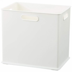 サンカ 収納ボックス 取っ手付き インボックス (ホワイト, SD, インボックス【単品】)