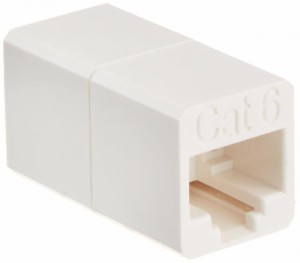 エレコム CAT6ALANエケーブル中継コネクタ LD-RJ45JJ 巻き取りLANケーブル セット (cat6)