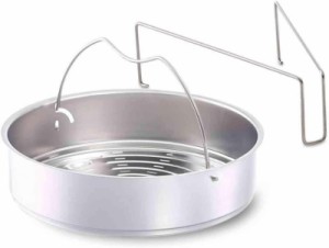 フィスラー (Fissler) 蒸し板 穴あき蒸し器 蒸しかご 22cm 三脚付き ドイツ製 ギフト プレゼントにも推奨 ステンレス製 【日本品】 610-3