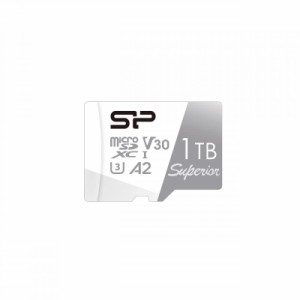 シリコンパワー microSD 1TB【 動作確認済】4K対応 UHS-I U3 V30 A2 規格 Ultra HD 対応 大容量1TB 最大速度100MB/s 5年 SP001TBSTXDA2V2