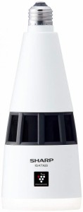 シャープ  イオン発生機 トイレ用 天井 LED 照明 E26口金 ホワイト IG-KTA20-W