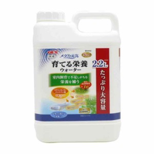 GEX ジェックス メダカ元気 育てる栄養ウォーター 2.2L 室内飼育 毎日の栄養補給 稚魚 大容量 日照不足対策 成長用栄養ウォーター