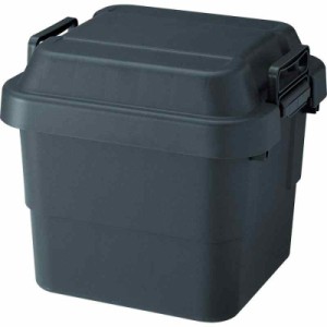 TRUSCO(トラスコ) トランクカーゴ 収納ボックス 30L 黒 BLKC-30