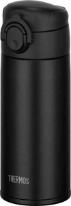 【食洗機対応モデル】サーモス 水筒 真空断熱ケータイマグ JOK (ブラック, 350ml)