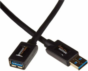 Amazonベーシック USB.延長ケーブル 点セット(タイプAオス - タイプAメス) (2.0m)