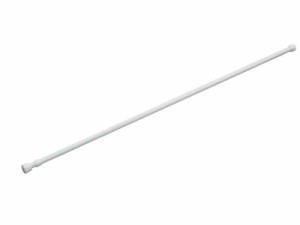 平安伸銅工業 つっぱり棒ばね式強力タイプ (110~190cm, ホワイト)