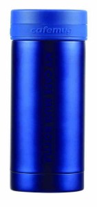 パール金属 水筒 ボトル マグボトル 保冷 保温 スリムタイプ マットレッド マイカフェマグ (200ml, マットブルー)
