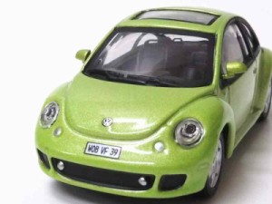 HONGWELL/Cararama【ホンウェル/カララマ】 1/43ダイキャストモデルミニカー VWフォルクスワーゲンニュービートル/グリーン 431340