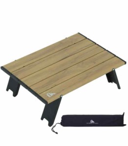 iClimb アウトドアテーブル ミニローテーブル キャンプ テーブル 折畳テーブルアルミ製 耐荷重30kg 超軽量0.68kg コンパクトソロキャンプ