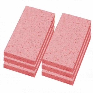 日本インソール工業 セルロース  日本製 吸収 速乾 台所 食器洗い ピンク 6個セット