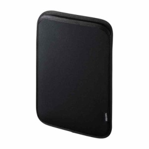 サンワサプライ タブレットケース 10.1インチ対応 スリップインタイプ ネオプレン製 ブラック PDA-TABS10BKN