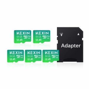 KEXIN MicroSD 64GB 3個セット SDXC UHS-I U3 85MB/s SDカード 64gb Class10 マイクロSDカード 64GB Nintendo Switch 動作確認済 超高速